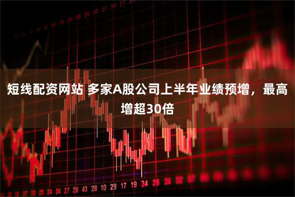 短线配资网站 多家A股公司上半年业绩预增，最高增超30倍